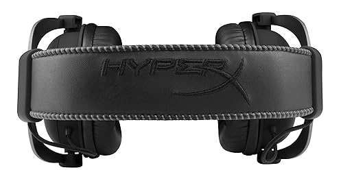 HyperX Cloud II Gaming Headset - 7.1 Surround Sound - Memory Foam Ear Pads - Durable Aluminum Frame - Works with PC, PS4, PS4 PRO, Xbox One, Xbox One S - Gun Metal (KHX-HSCP-GM) Gun Metal Wired