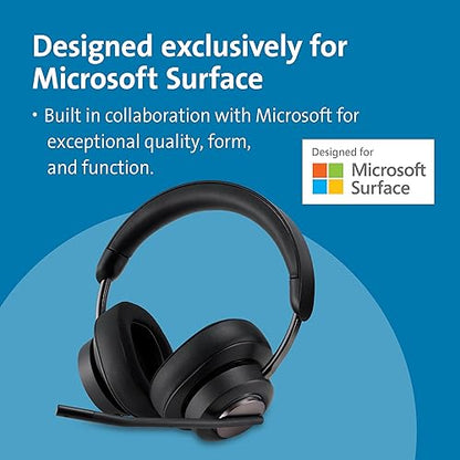 Kensington H3005 Bluetooth Over-Ear Headset, Designed for Microsoft Surface (K83456WW)
