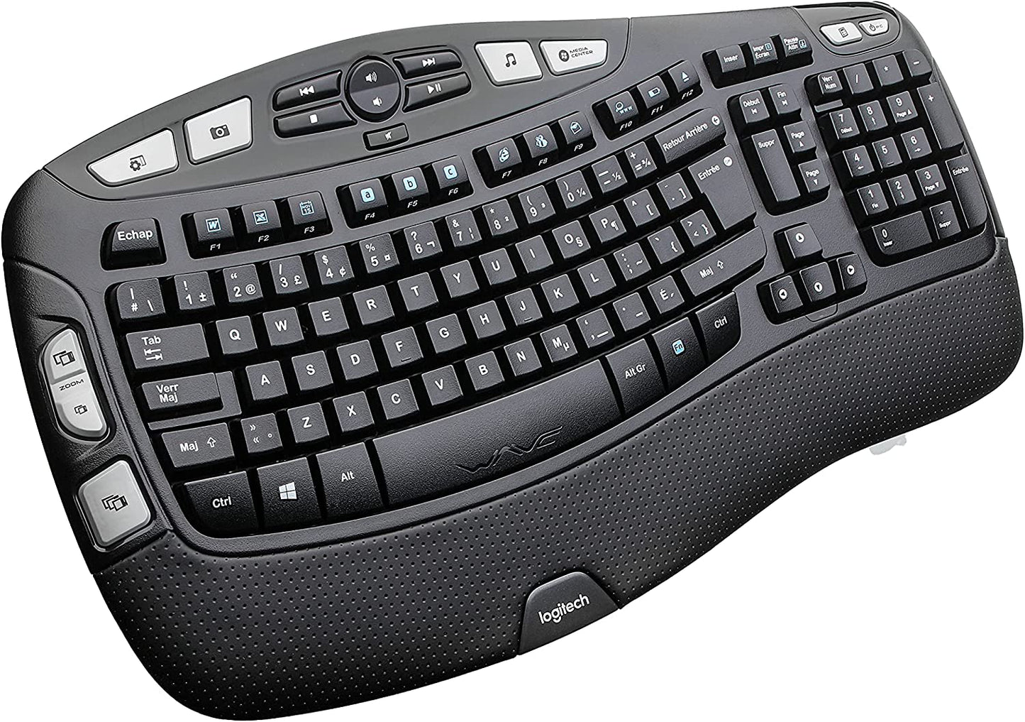 Logitech Wireless Wave Combo MK550 with French CDN Layout MK550 French Wireless Combo