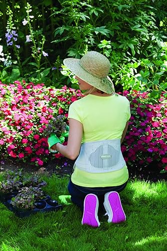 ObusForme Back Support Belt with Built-in Lumbar Support | Lower Back Brace | Elastic Abdominal Support | Breathable, Compression Band | Tailored to Female Physique (XLarge/XXLarge) XL/2XL (Pack of 1)