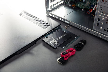 Kingston KC600 512GB 2.5 Inch SATA3 Solid State Drive (3D TLC), Model: SKC600/512G