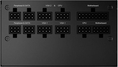 MSI MPG Series A750GF Power Supply (PSU): 750 Watt, Full Modular, 80 PLUS Gold Certified, 10 Year Warranty 750 W 750 W