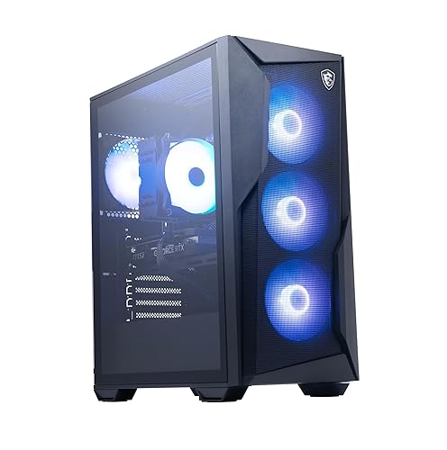 MSI Codex R3 Gaming Desktop: Intel Core i7-14700F, Geforce RTX 4060 Ti, 32GB DDR5, 2TB m.2 NVMe SSD, 80+ Gold PSU, WiFi, Keyboard & Mouse, DIY Friendly, Windows 11 Home: 14NUD7-092US