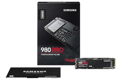 Samsung MZ-V8P500B/AM 980 PRO SSD 500GB, Internal Solid State Drive With V-NAND Technology