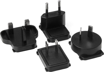 StarTech.com DC Power Adapter - 12V, 2A - Universal Replacement Power Adapter (NA, EU, UK, AU) (SVA12M2NEUA) 12V, 2A M-type Barrel Connector