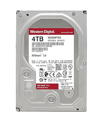 Western Digital WD - Red Pro 4TB 3.5 Inch Serial ATA III 7200 RPM Internal Hard Drive