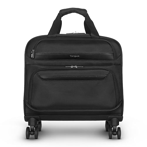 Targus Transit TBR044GL Carrying Case (Roller) for 15" to 16" Notebook - Black - TAA Compliant - Handle, Telescoping Handle - 8.7" Height x 16.1" Width x 17.3" Depth - 7.40 gal Volume Capacity