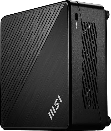 MSI Cubi 5 Desktop: Intel Core i7-1255U, Intel Iris Xe Graphics, 16GB Memory, 1TB SSD, WiFi 6E, Win 11 Pro: Black 12M-265US