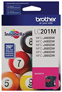 Brother LC201M Standard Yield Magenta -Ink -Cartridge Magenta Ink