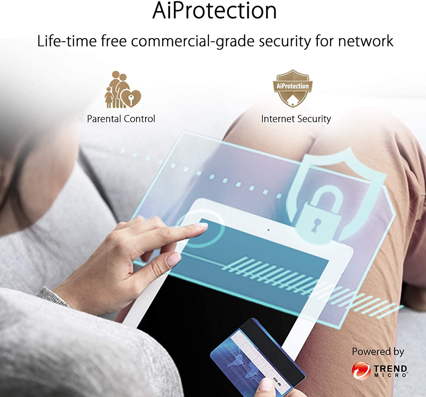 ASUS ZenWiFi AX Mini,Mesh WiFi 6 System (AX1800 XD4 3PK)-Whole Home Coverage up to 4800 sq.ft &amp; 5+ Rooms, AiMesh, White