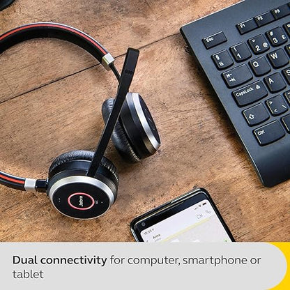 Jabra Evolve 65 SE Link380a MS Mono Stand MS Teams Mono with Stand