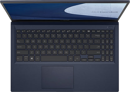 ASUS B1500CEAE-C53P-CA ExpertBook B1 Business Laptop, 15.6” FHD, Intel Core i5-1135G7, 8GB RAM, 256GB SSD, Military Grade Durable, Webcam Privacy Shield, Win 10 Pro, Star Black