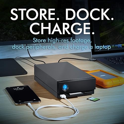 Lacie 1big Dock External Hard Drive 8000 GB