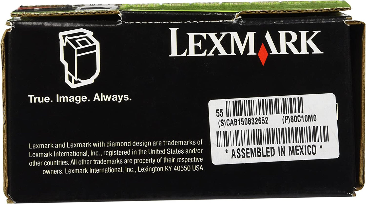 Lexmark 80C10M0 Magenta Return Program Toner
