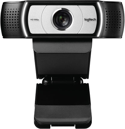 Logitech C930e 1080P HD Video Webcam - 90-Degree Extended View, Microsoft Lync 2013 and Skype Certified - Black Standard Packaging