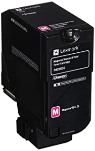 Lexmark Magenta Toner Cartridge, 7000 Yield (74C0S30) Yellow