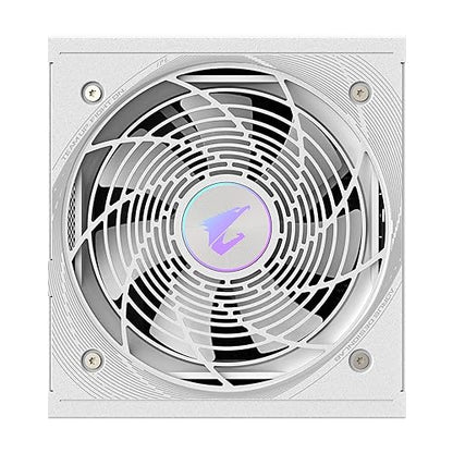 GIGABYTE GP-AE1000PM PG5 ICE - PCIe5.1 Ready - ATX3.1-1000W 80 Plus Platinum Certified - Fully Modular Power Supply 80+ Platinum, ATX 3.1, PCIe 5.1, White