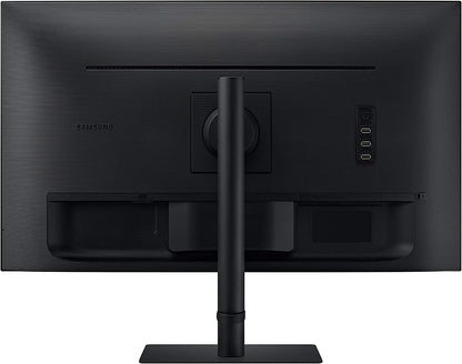 SAMSUNG S60A Series 32-Inch QHD (2560x1440) Computer Monitor, 75Hz, HDMI, Display Port, HDR10 (1 Billion Colors), Height Adjustable Stand, TUV-Certified Intelligent Eye Care (LS32A600NWNXGO) 32 Inches