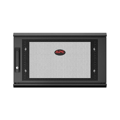 APC/Schneider Electric - AR106SH4 - Netshelter Wx 6u Single Hinged Wall-Mount Enclosure 400mm Deep