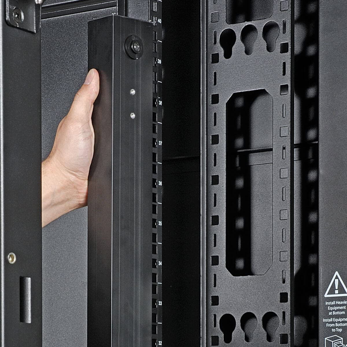Tripp Lite PDU Monitored 208/240V 30A 36 C13; 6 C19 Outlets L6-30P LX Interface 10 ft Cord 0URM TAA (PDUMNV30HV2LX)