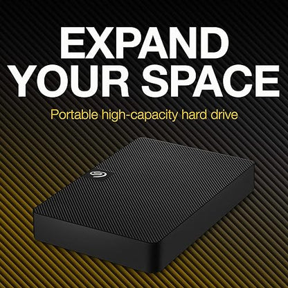 Seagate Expansion STKM4000400 4 TB Portable Hard Drive - External - Black