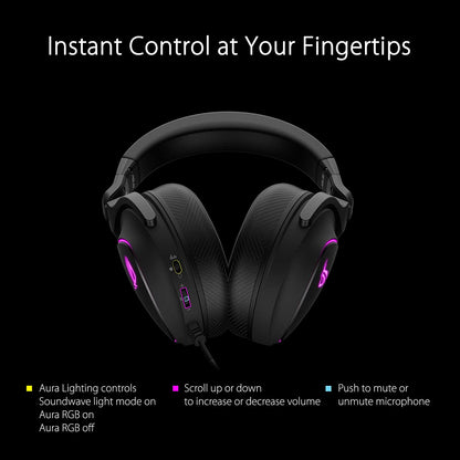 ASUS ROG Delta S Gaming Headset with USB-C | Ai Powered Noise-Canceling Microphone | Over-Ear Headphones for PC, Mac, Nintendo Switch, and Sony Playstation | Ergonomic Design , Black Black Delta S (Wired) Headset