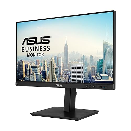 ASUS 24 1080P Multi-Touch Monitor (BE24ECSBT) - Full HD, IPS, 10-Point Touch, IPS, Eye Care, USB-C with Power Delivery, HDMI, DisplayPort Daisy Chain, Height Adjustable, VESA Wall Mountable