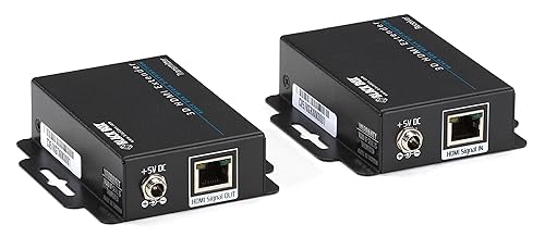 Black Box 3D HDMI CATx Extender - 1 Input Device - 1 Output Device - 200 ft Range - 2 x Network (RJ-45) - 1 x HDMI In - 1 x HDMI Out - Full HD - 1920 x 1080 - Twisted Pair - Category 6 - Wall Mountable - TAA Compliant