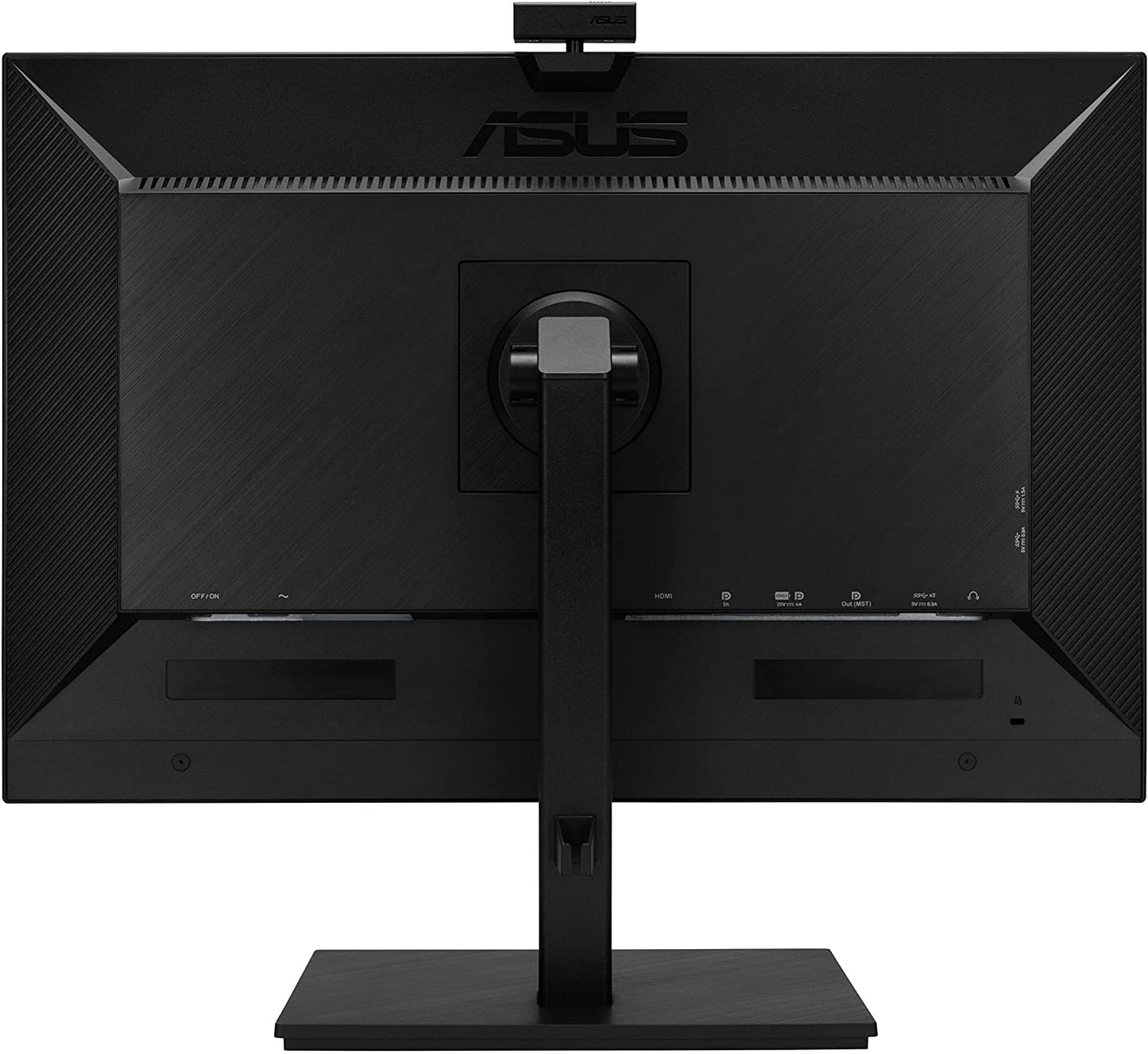 ASUS 27” 1440P Video Conference Monitor (BE27ACSBK) - QHD (2560 x 1440), IPS, Built-in 2MP Webcam, Mic Array, Speakers, Eye Care, Wall Mountable, AI Noise-canceling, USB-C, HDMI, Zoom Certified 27" IPS QHD w/Webcam, Zoom Certified