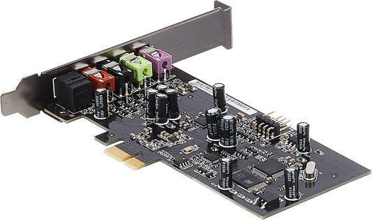 ASUS XONAR SE 5.1 Channel 192kHz/24-bit Hi-Res 116dB SNR PCIe Gaming Sound Card with Windows 10 compatibility