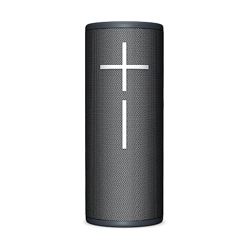 Ultimate Ears Boom 4 Portable Waterproof Bluetooth Speaker with 360-Degree, Bold, Immersive, Crystal-Clear Sound, Floating Speaker with 15-Hour Battery and 147ft (45m) Range - Black