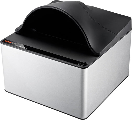 Plustek SecureScan X50 - Passport and ID Card Scanner, Auto-Detect and Scan in 1 Sec Support ICAO Doc 9303 Standards. for Windows only Visible