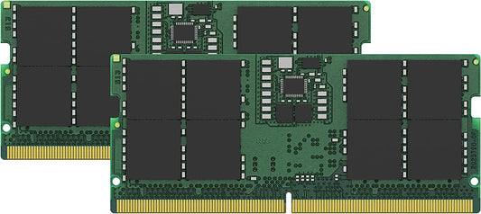 Kingston Branded Memory 32GB (2x16GB) Kit of 2 DDR5 4800MT/s SODIMM Module KCP548SS8K2-32 Notebook Memory