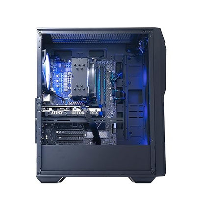 MSI Codex R3 Gaming Desktop: Intel Core i7-14700F, Geforce RTX 4060 Ti, 32GB DDR5, 2TB m.2 NVMe SSD, 80+ Gold PSU, WiFi, Keyboard & Mouse, DIY Friendly, Windows 11 Home: 14NUD7-092US