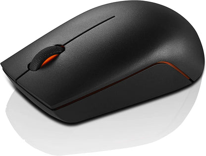 Lenovo 300 Wireless Compact Mouse, Black, 1000 dpi, Ultra-portable design, Up to 12 months battery life, GX30K79402