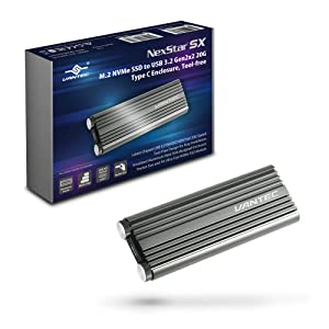 Nexstar M.2 NVMe SSD to USB 3.2 Gen2x2 20G Type C Enclosure (NST-220C3-SG)