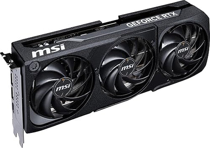 MSI Gaming RTX 5070 TI 16G Shadow 3X OC Graphics Card (16GB GDDR7, 256-bit, Extreme Performance: 2497 MHz, DisplayPort x3 2.1a, HDMI 2.1b, NVIDIA Blackwell Architecture)