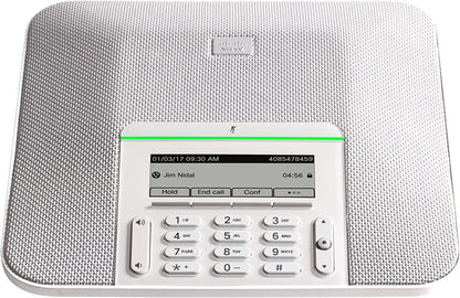 Cisco IP Conference Phone 7832, 360-Degree Microphone Coverage, 3.4-inch Monochrome LCD, Class 2 PoE, Supports 1 Line, 1-Year Limited Hardware Warranty (CP-7832-K9=), Black
