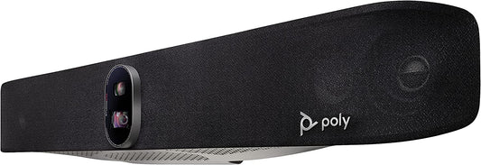 Poly - Studio X70 Video Bar for Large Conference Rooms Poly (Plantronics + Polycom) - Premium 4K Audio &amp; Video Conferencing Solution - Camera, Speakers, &amp; Microphones - Works w/Teams, Zoom (Certified) Poly Studio X70 Video Bar