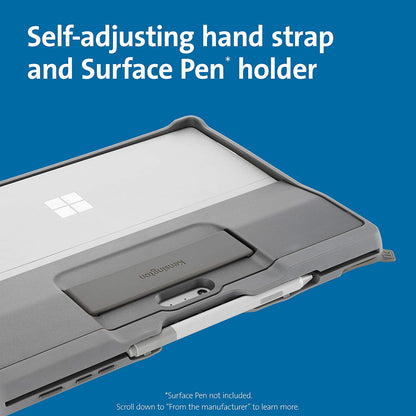 Kensington Blackbelt™ 2nd Degree Rugged Case for Surface Pro 7, 7+, 6, 5, &amp; 4 - Silver (K97802WW) Silver Surface Pro 7