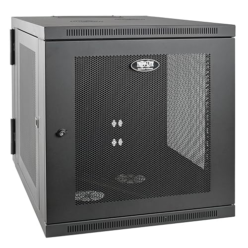 Tripp Lite SRW12U33 12U Wall Mount Rack Enclosure Cabinet with 33-Inch Extended Depth (Black)