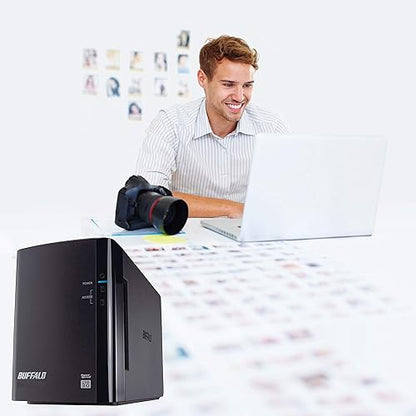Buffalo DriveStation Duo USB 3.0 2-Drive 4 TB Desktop DAS (HD-WH4TU3R1)
