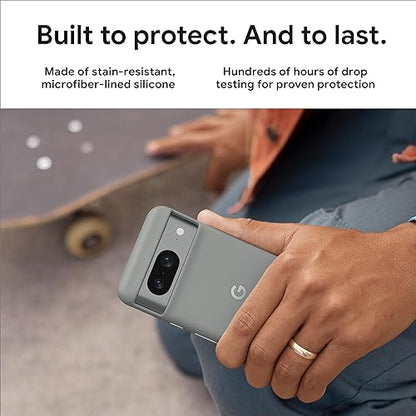 Google Silicone Case Pixel 8 Carbon