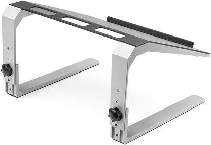 StarTech.com Adjustable Laptop Stand - Heavy Duty Steel &amp; Aluminum - 3 Height Settings - Tilted - Ergonomic Laptop Riser for Desk (LTSTND)