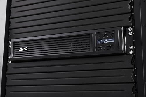 APC 1500VA Smart-UPS with SmartConnect Remote Monitoring App, UPS Sine Wave Battery Backup & Surge Protection, with Extended Range AVR & Smart-slot, Rack Mount (SMT1500RM2UC) 1500VA Rack Mount