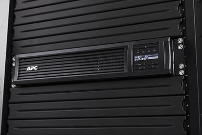 APC 3000VA Smart-UPS with SmartConnect, Pure Sinewave UPS Battery Backup, Line Interactive, 120V Uninterruptible Power Supply, Rackmount UPS (SMT3000RM2UC) 3000VA Rack Mount