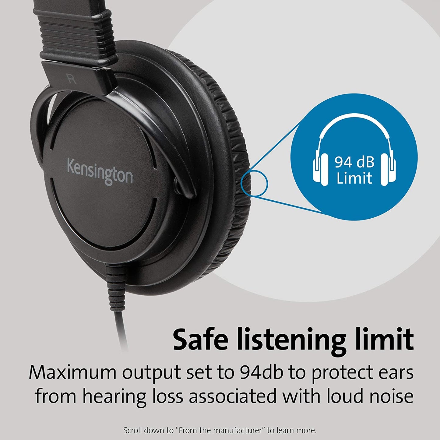 Kensington USB-A Hi-Fi Headphones (K97600WW)