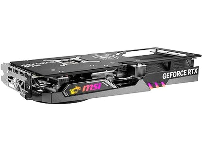 MSI Gaming GeForce RTX 4070 12GB GDRR6X 192-Bit HDMI/DP Nvlink TORX Fan 4.0 Ada Lovelace Architecture Graphics Card (RTX 4070 Gaming X Trio 12G)