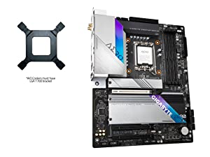 GIGABYTE Z690 AERO G DDR4 (LGA 1700/ Intel Z690/ ATX/ DDR4/ Quad M.2/ PCIe 5.0/ USB 3.2 Gen2X2 Type-C/WiFi 6/ Intel 2.5 GbE LAN/Motherboard)