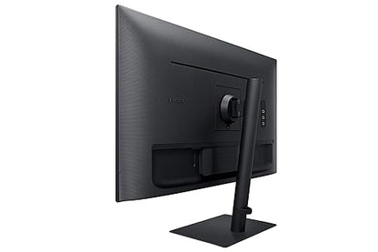SAMSUNG ViewFinity S60A Series 24-Inch WQHD (2560x1440) Computer Monitor, 75Hz, HDMI, DisplayPort, HDR10 (1 Billion Colors), Height Adjustable Stand, TUV-Certified (LS24A608NANXGO),Black 24-inch 2023 Refresh Display + HDMI Ports